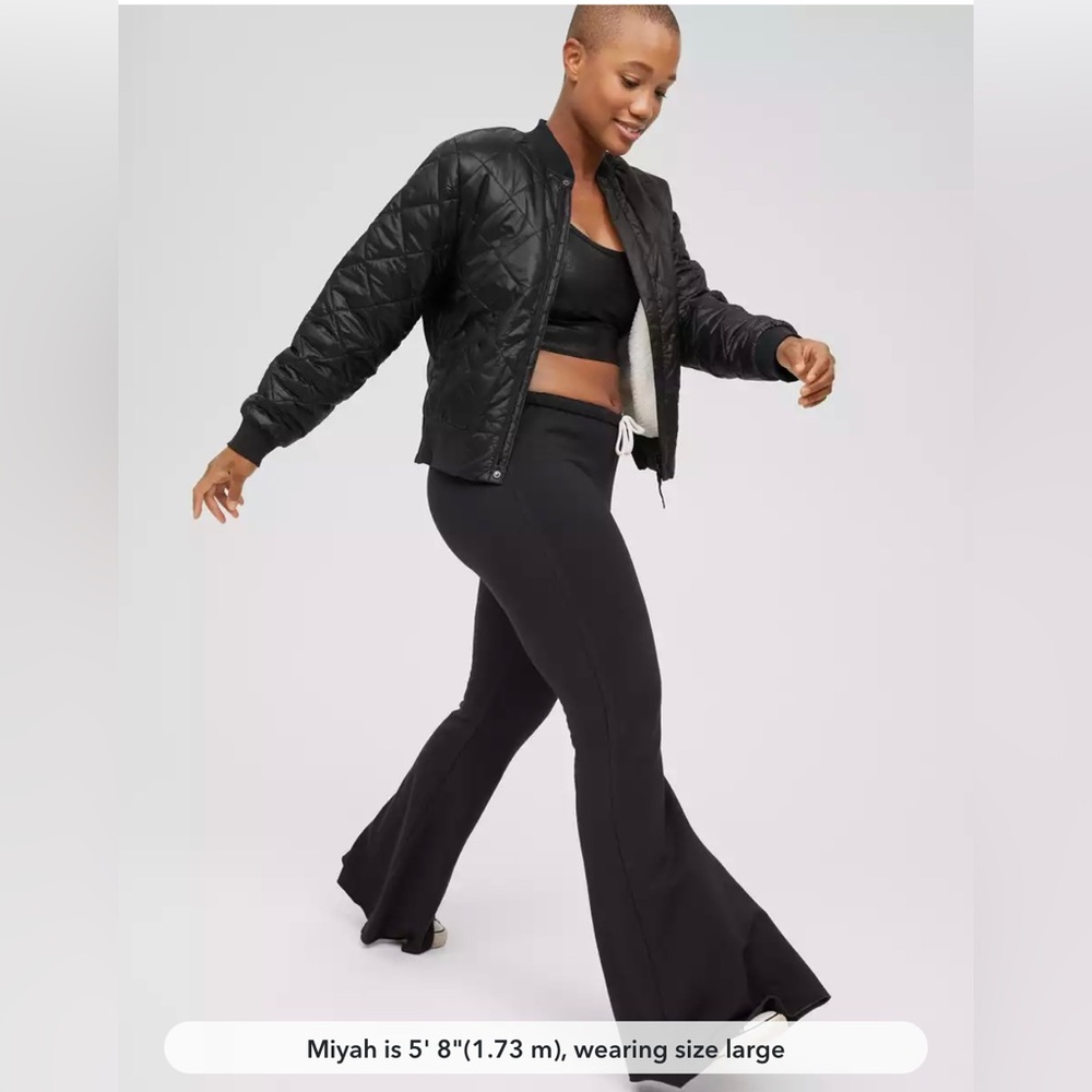 NWT Aerie offline OTT fleece super flare pant